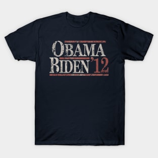 Distressed Obama Biden 12 T-Shirt